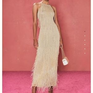 Cult Gaia Beaded Zion Dress